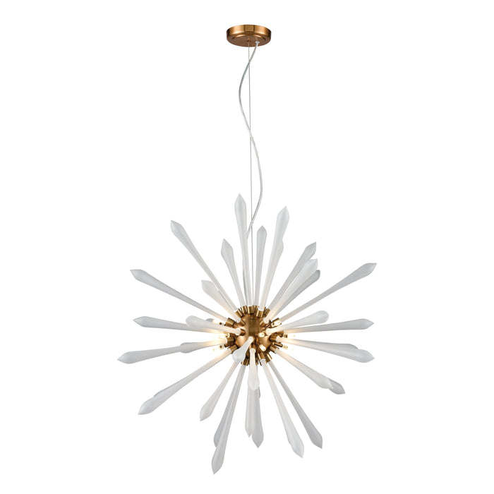 Spiritus 28'' Wide 13-Light Chandelier - White