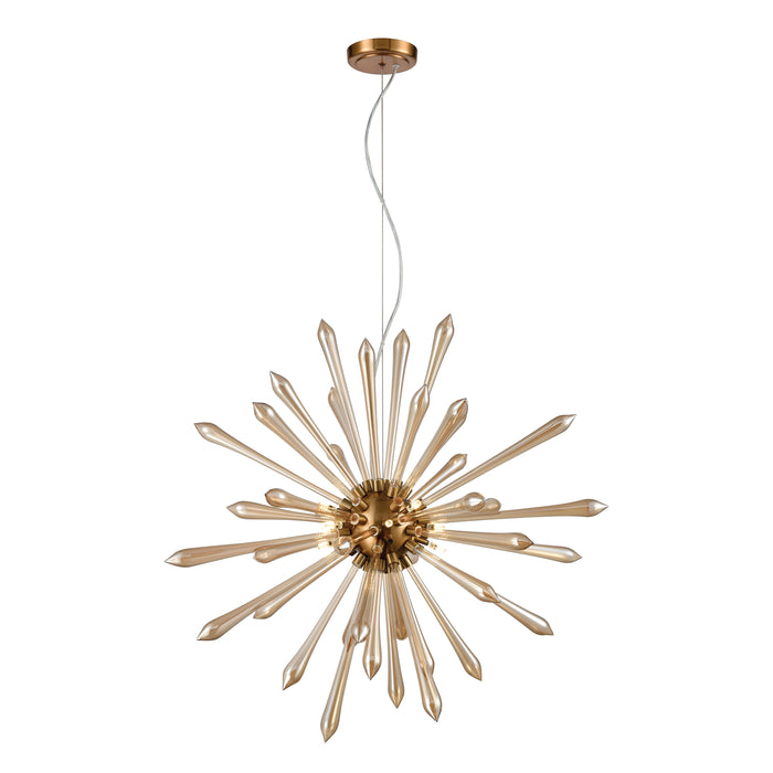 Spiritus 28'' Wide 13-Light Chandelier - Amber