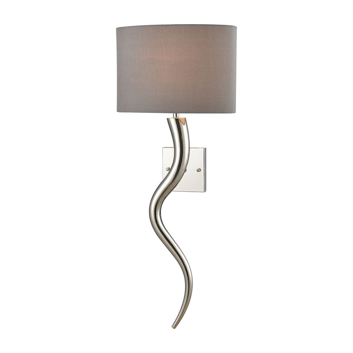 Nile 32'' High 1-Light Sconce - Polished Nickel