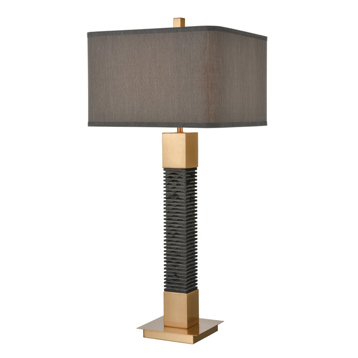 Benediction 35'' High 1-Light Table Lamp - Black