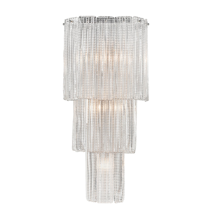 Diplomat 27'' High 5-Light Sconce - Polished Nickel