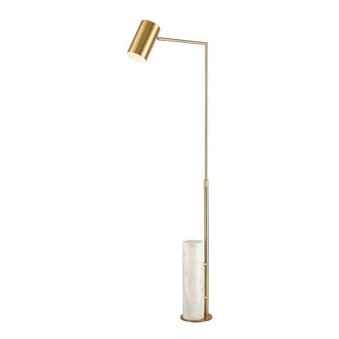 Dien 58'' High 1-Light Floor Lamp - Honey Brass