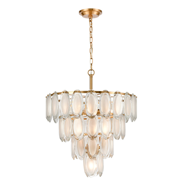 Curiosity 20'' Wide 8-Light Chandelier - Aged Brass