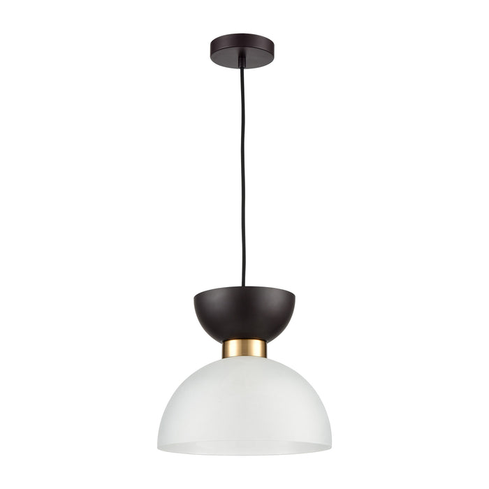 Softshot 12'' Wide 1-Light Pendant - Black