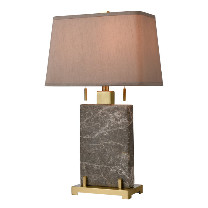 Windsor 27'' High 2-Light Table Lamp - Honey Brass