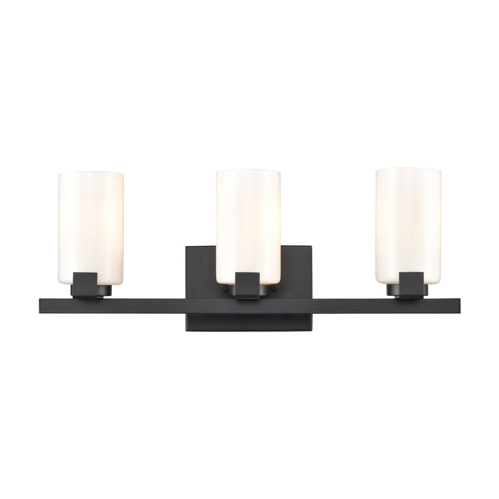 Dressler 22'' Wide 3-Light Vanity Light - Matte Black