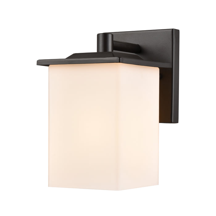 Broad Street 8'' High 1-Light Outdoor Sconce - Textured Matte Black