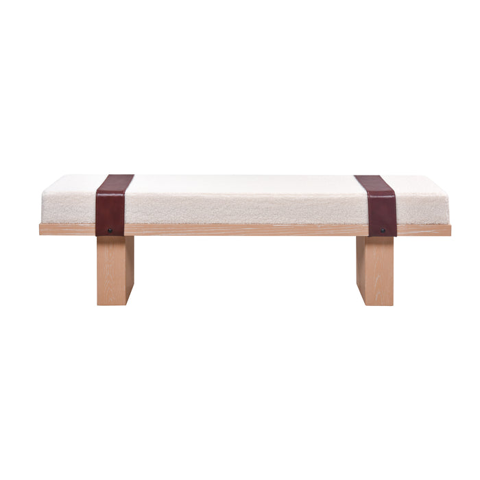 Noah Bench - Light Oak