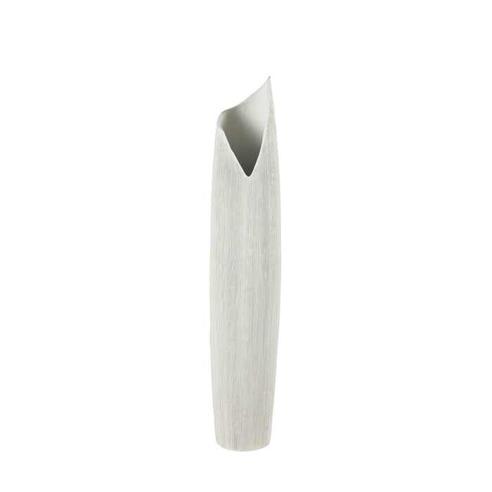 Swerve Vase - Medium Off White