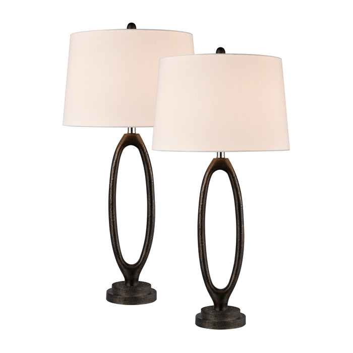 Adair 34'' High 1-Light Table Lamp - Set of 2 Bronze