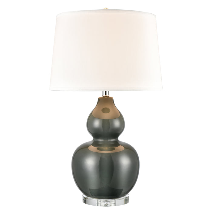 Leze 30'' High 1-Light Table Lamp - Forest Green