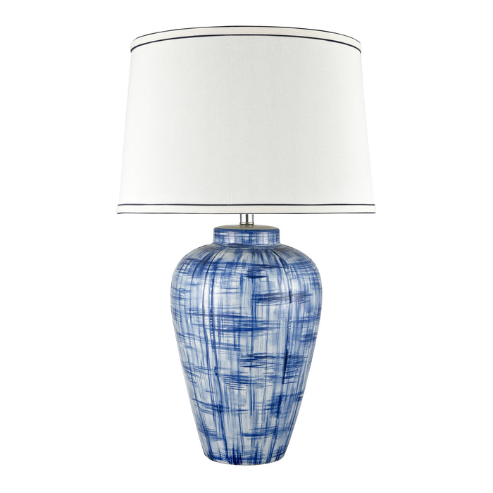 Bellcrossing 31'' High 1-Light Table Lamp - Blue