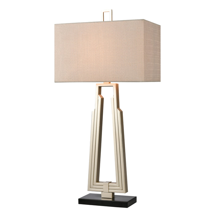 Stoddard Park 33'' High 1-Light Table Lamp - Champagne Silver