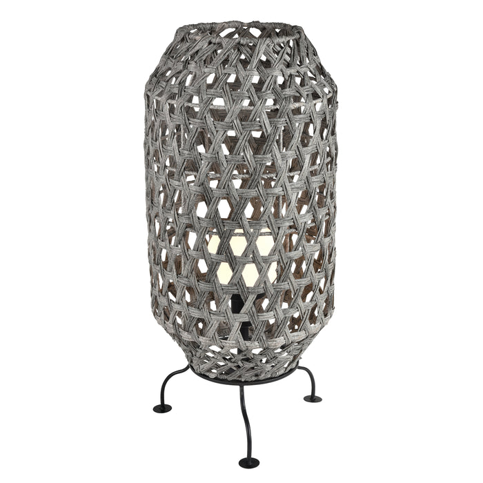 Banaue 36'' High 1-Light Outdoor Table Lamp - Gray