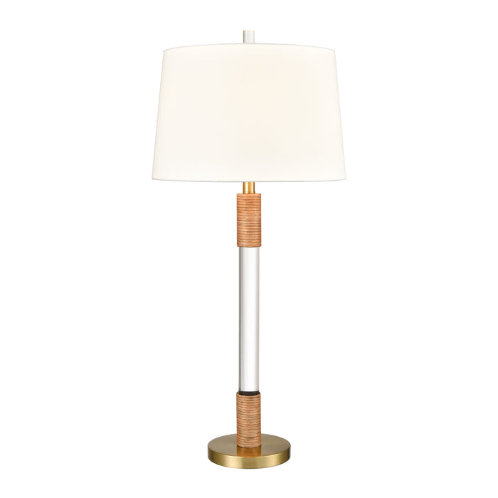 Island Summit 36'' High 1-Light Table Lamp - Clear