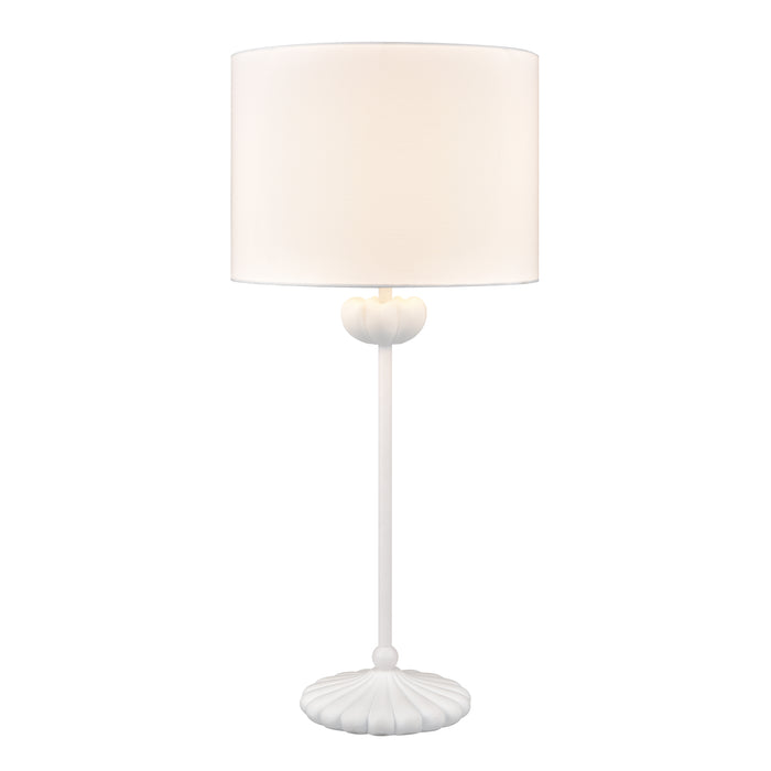 Liliaceae 30'' High 1-Light Table Lamp - White