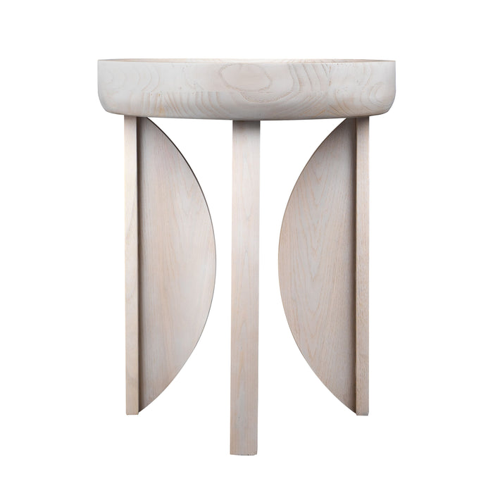 Silva Accent Table - White