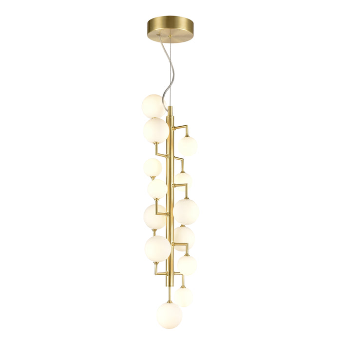 Keir 8'' Wide 13-Light Pendant - Gold