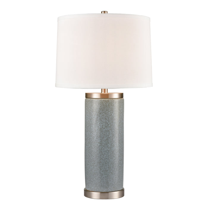 Bluestack 29'' High 1-Light Table Lamp - Blue Crackle