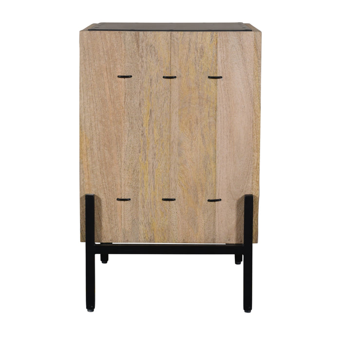 Hart Accent Table - Dark Birch