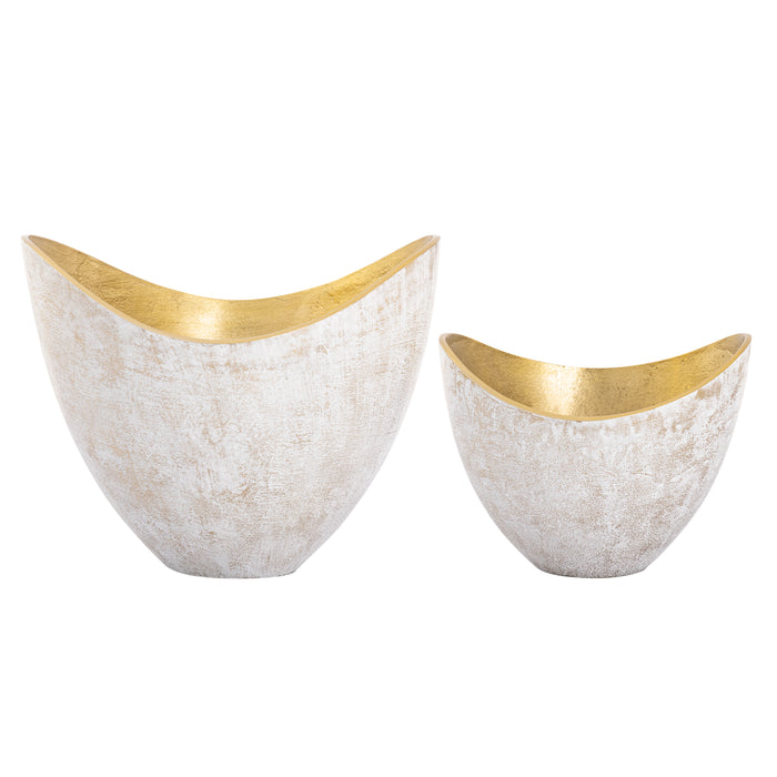 Hansen Bowl - Set of 2 White