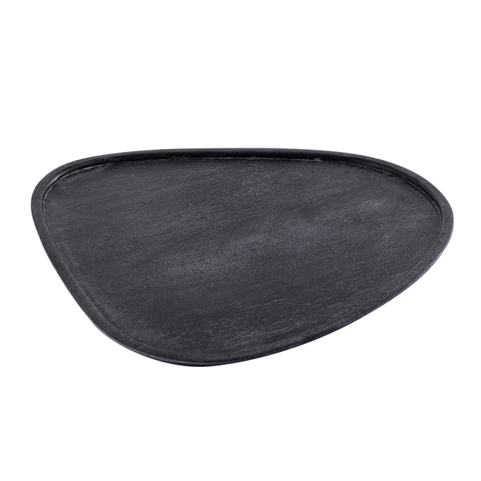 Morris Cerused Tray - Black