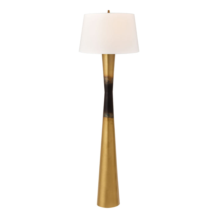 Farley 63'' High 1-Light Floor Lamp - Brass Ombre