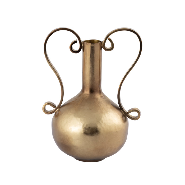 Shaffer Vase - Small Brass