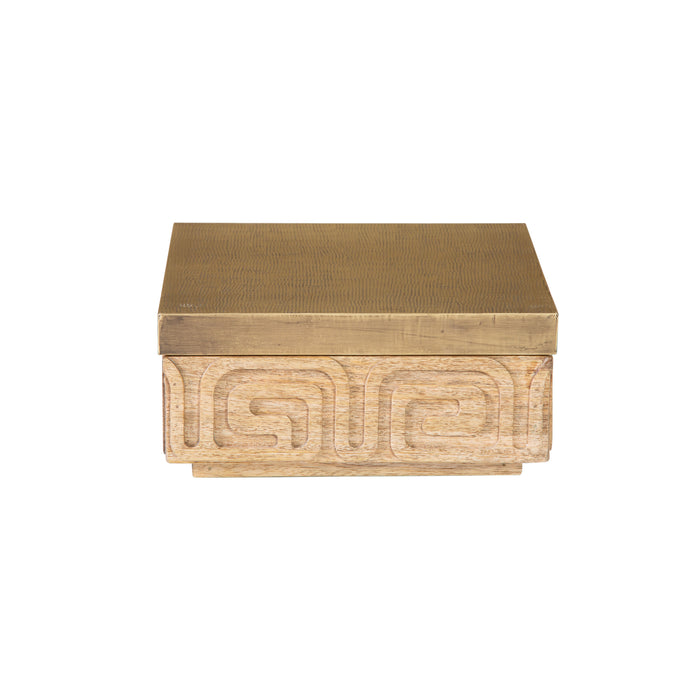 Maze Box - Small Natural