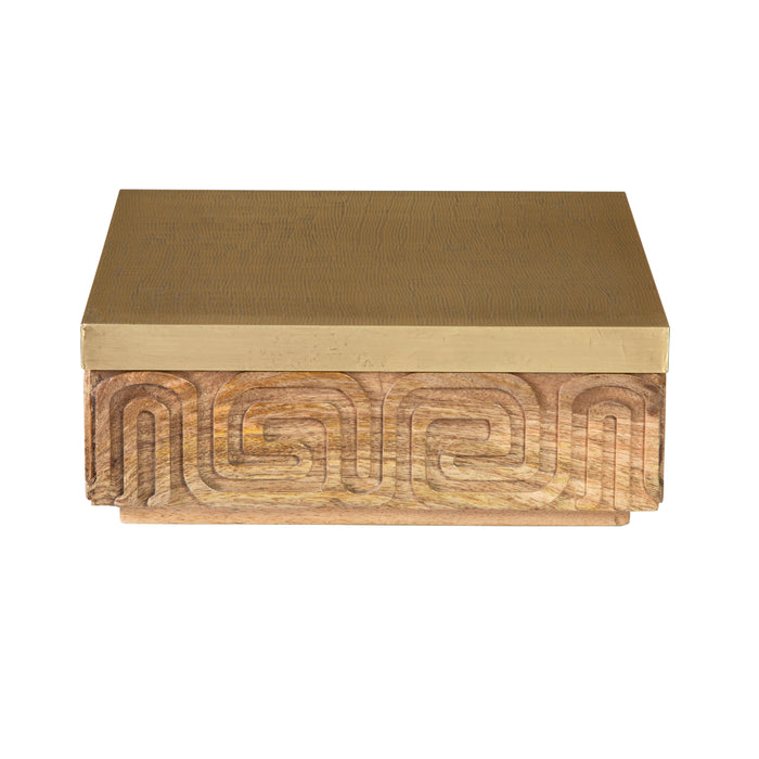 Maze Box - Large Natural