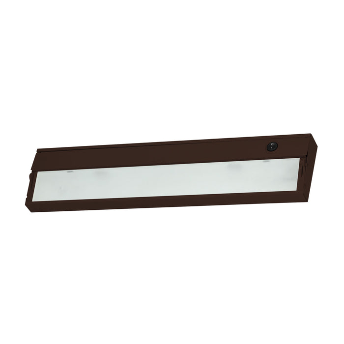 ZeeLite 2-Light Under-cabinet Light in Bronze with Diffused Glass