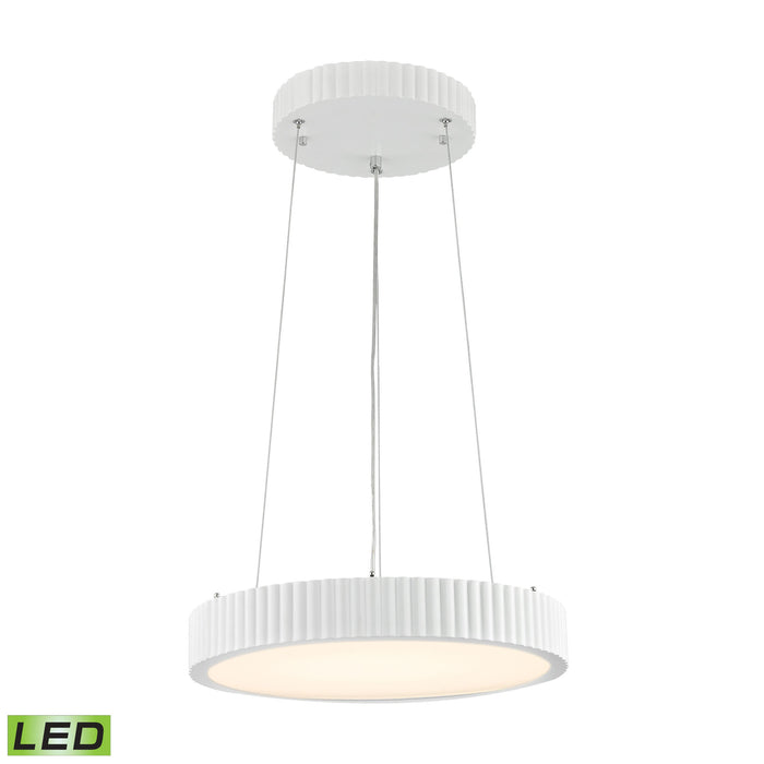 Digby 16'' Wide Integrated LED Chandelier - Matte White