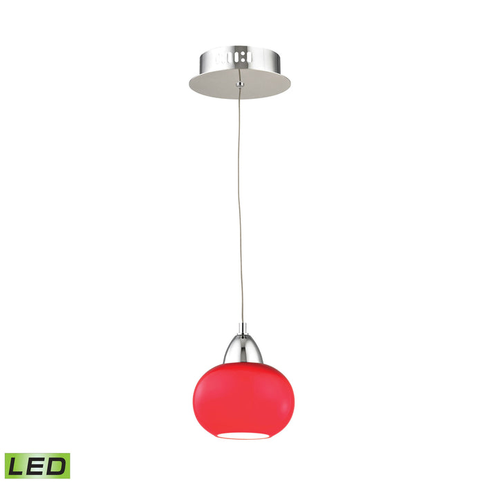 Ciotola 6'' Wide 1-Light Mini Pendant - Chrome