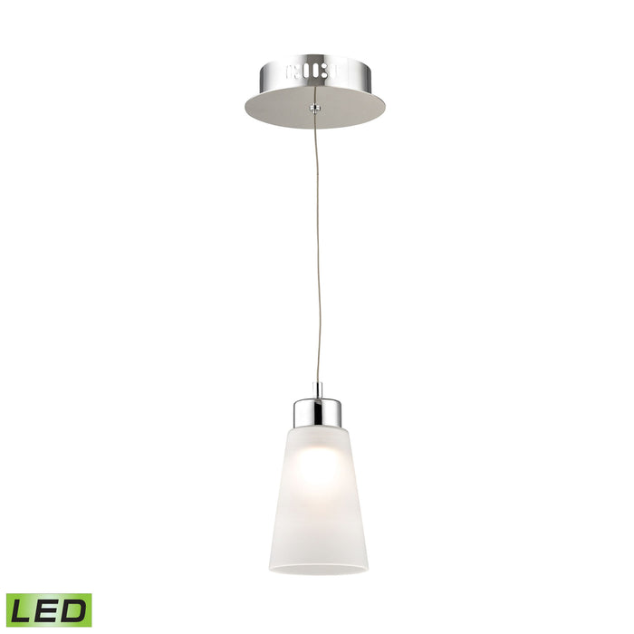 Coppa 5'' Wide 1-Light Mini Pendant - Chrome