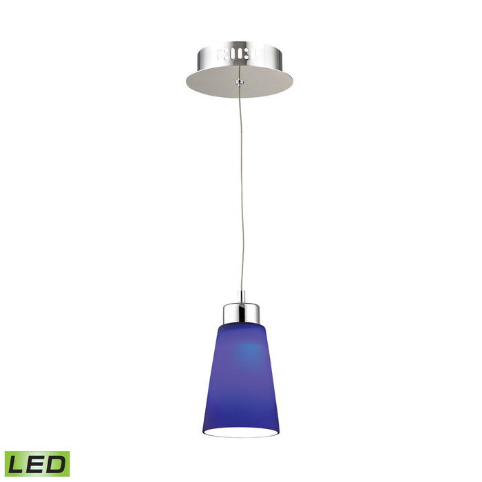 Coppa 5'' Wide 1-Light Mini Pendant - Chrome