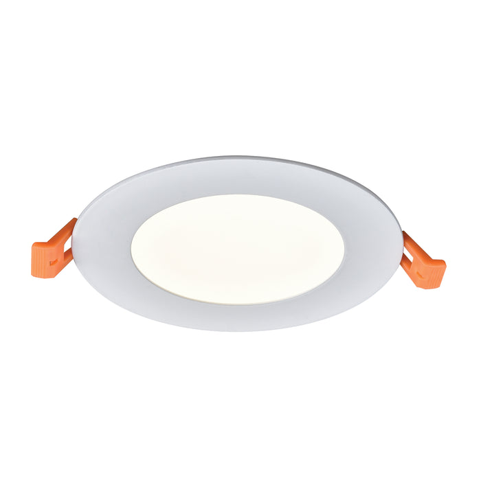 Mercury 4-inch Round Recessed Light in White - Integrated LED