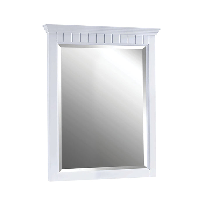 Danube 24-inch Mirror- White