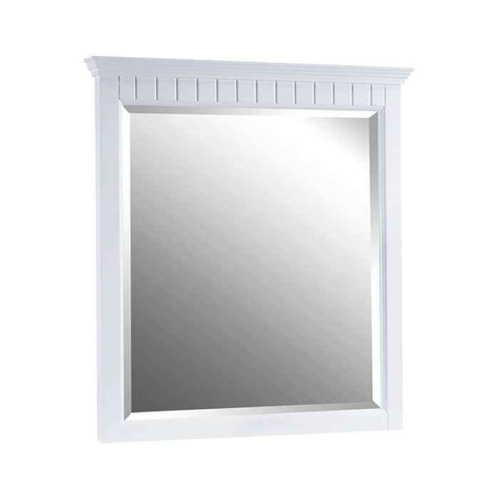 Danube 30-inch Mirror- White