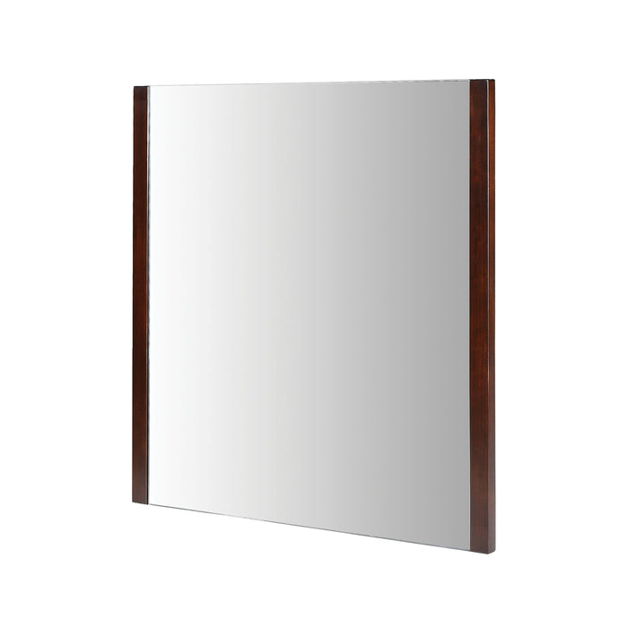 Indus 30-inch Mirror - Dark Walnut