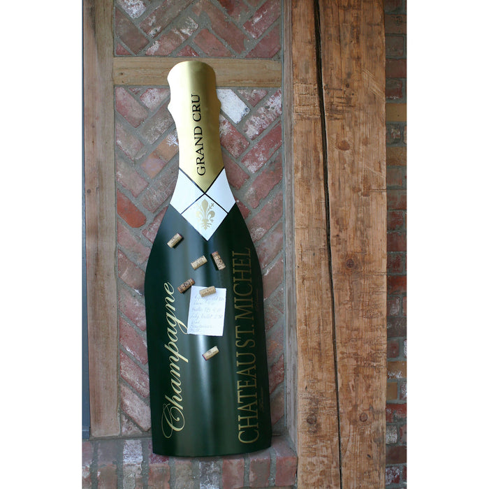 Champagne Magnet Plaque