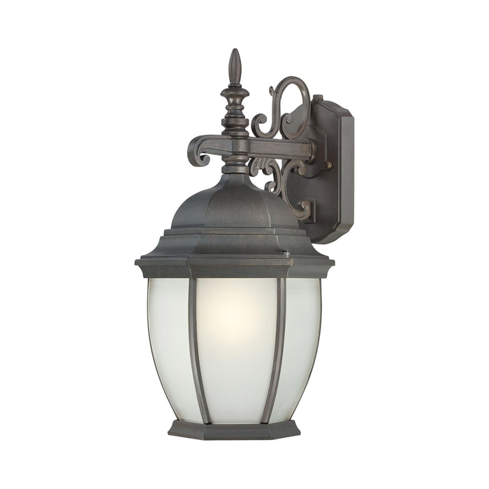 Covington 1-Light Outdoor Wall Lantern in Painted Bronze