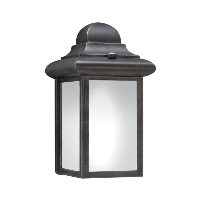 Windbrook 1-Light Outdoor Wall Lantern in Painted Bronze