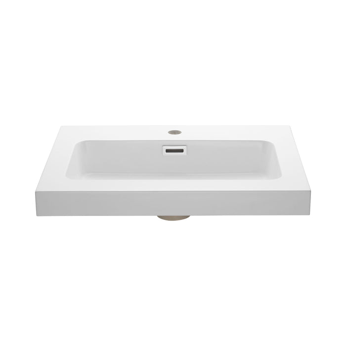 Resin Vanity Top - White 23.8 inch (60cm)