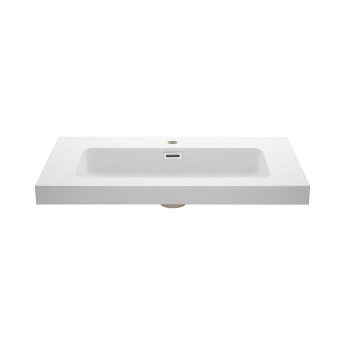 Resin Vanity Top - White 31.5 inch (80cm)