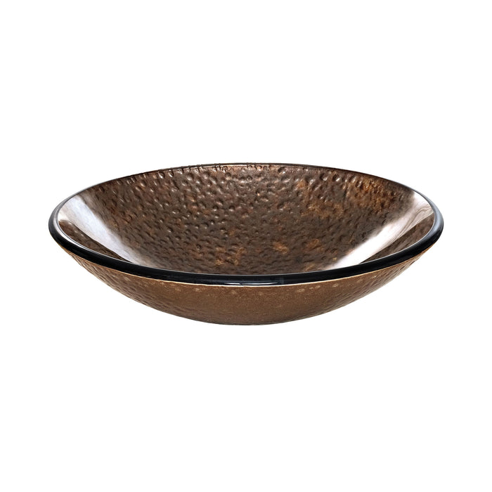 Reflex Vessel Sink - Copper/Grey Storm 18.125-inch