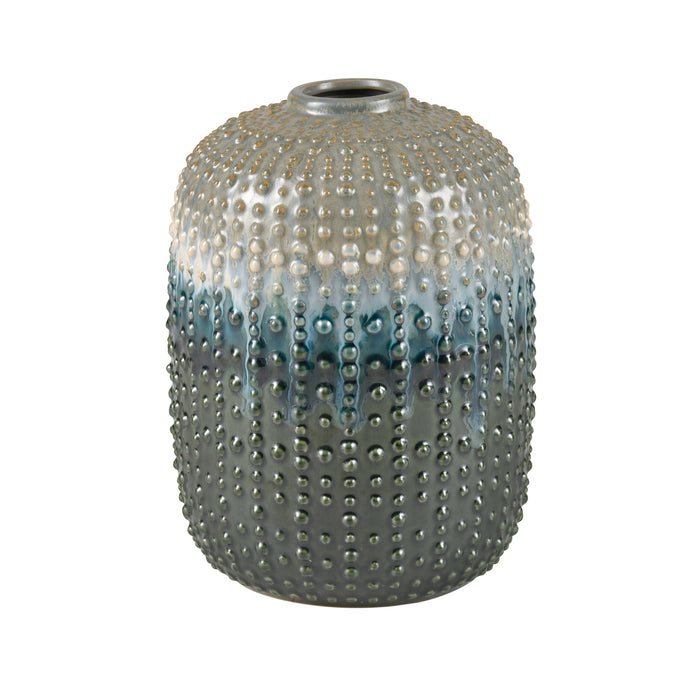 Jaffe Vase - Large Green Reactive