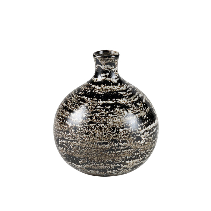 Simone Vase - Small Black