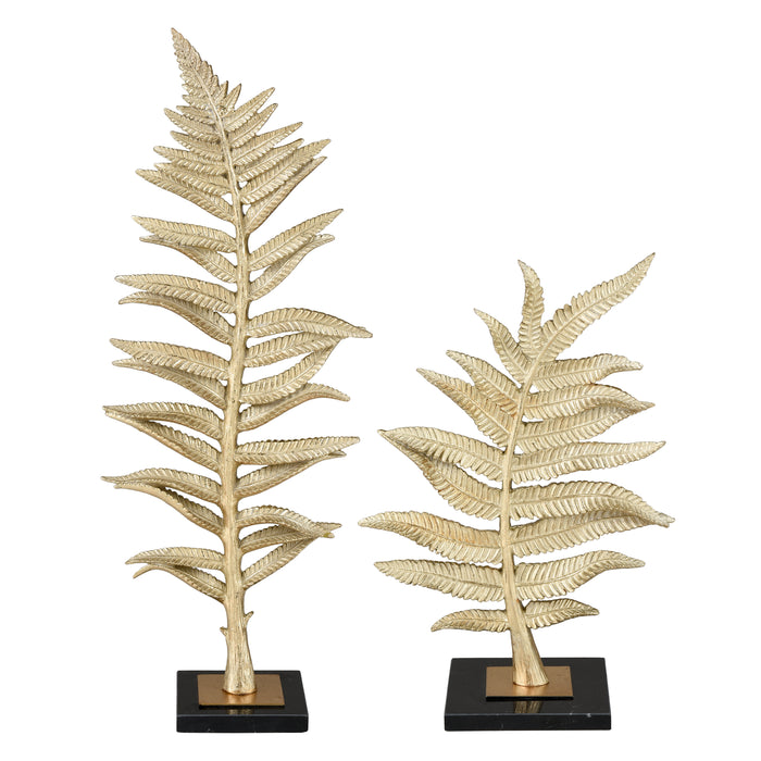 Fern Sculpture - Set of 2