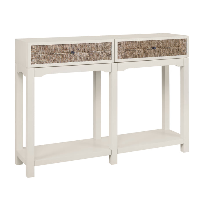 Sawyer Console Table - Shoji White