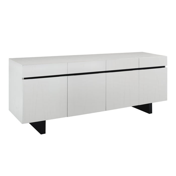 Checkmate Credenza - Checkmate White